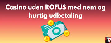 Online Casino uden ROFUS Frihed til at spille 314206066