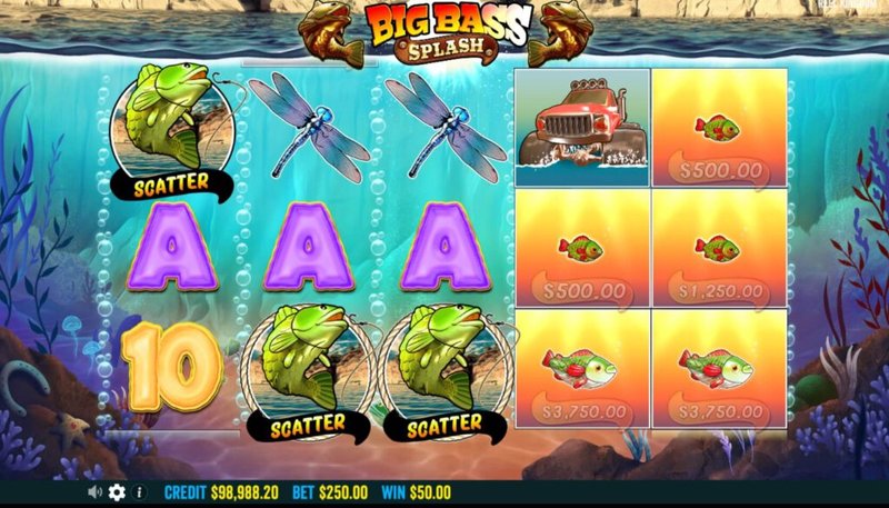 Overview of big bass splash slot